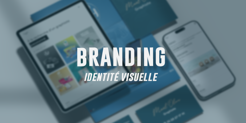 visuel service branding